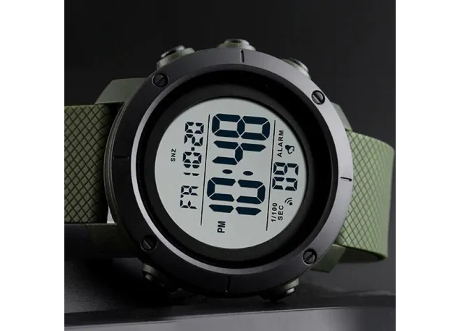 Годинник тактичний Skmei 1426AGWT Green-Black Фото 2